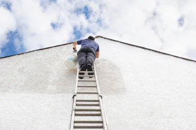 Peinture extérieure à Javernant — façades et ravalement